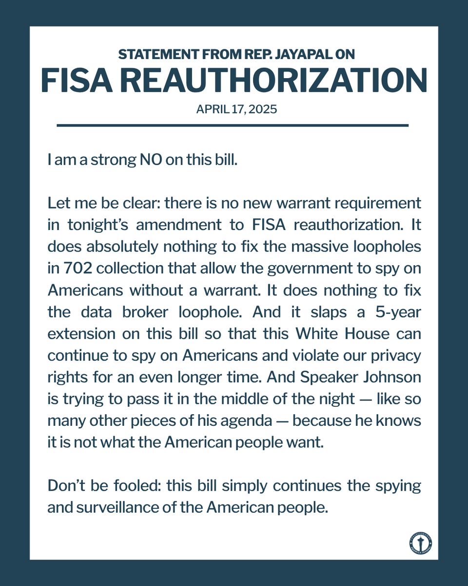 Rep. Pramila Jayapal tweet media