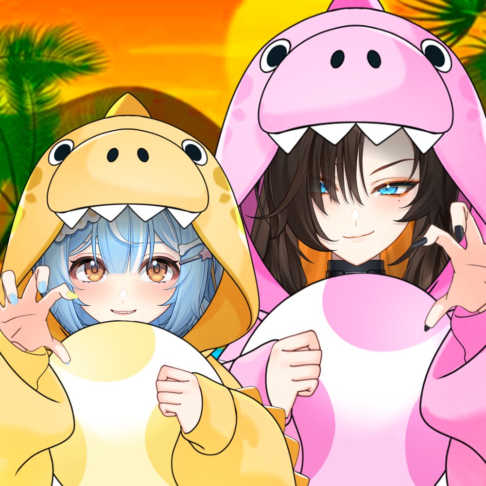 Nana & Ruru🐶🐶 | Duo Dog VTUBER tweet media