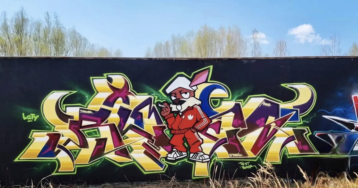 al_crew's tweet image. #graff #StreetArt #graffiti