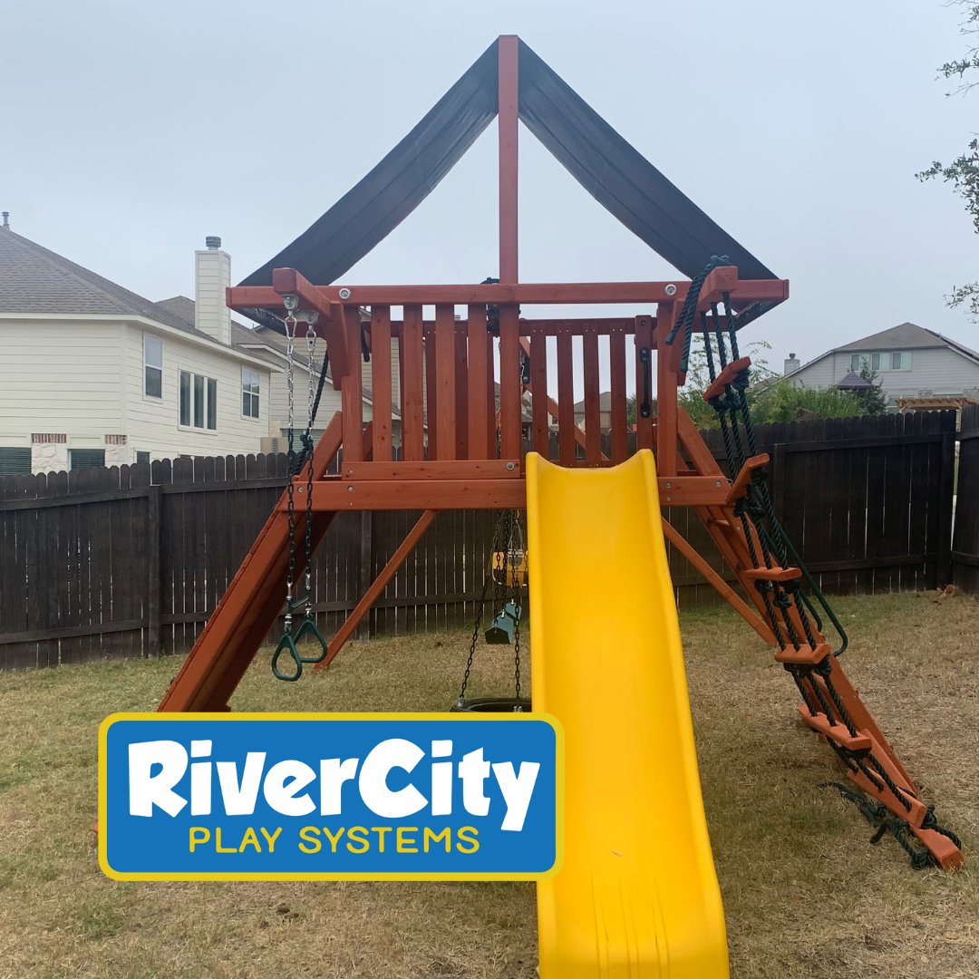 RiverCityPlay's tweet image. 🛠️ Don’t let a sloping yard stop your swing set dreams! Our innovative unlevel yard solutions make it possible. 🎢 Visit RiverCityPlay.com to learn how we can transform your challenging space into a fun playground!

#RiverCityPlay #SanAntonio #BackyardFun #Playtime