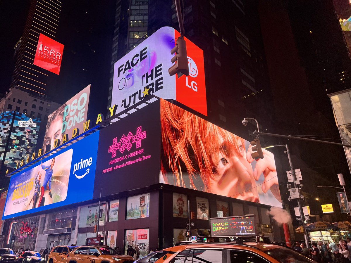 TXT Times Square Billboard #found