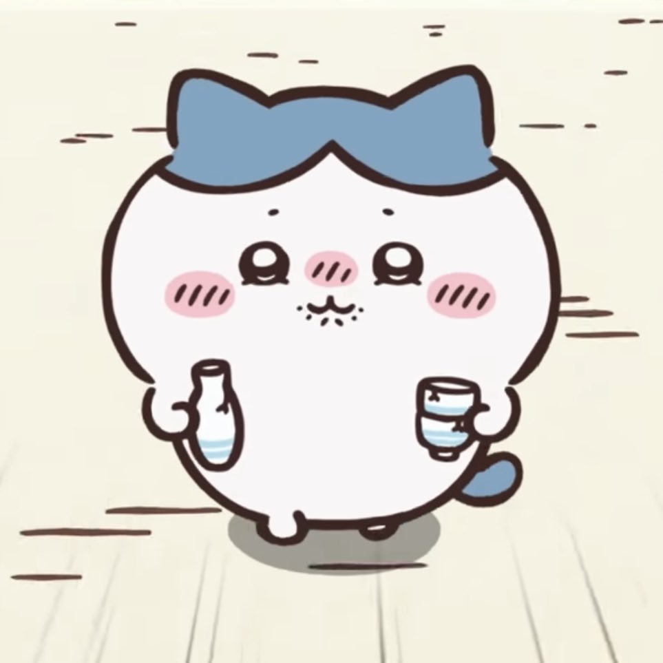 今週のハチワレムン顔が多い
おちょこの力か🍶