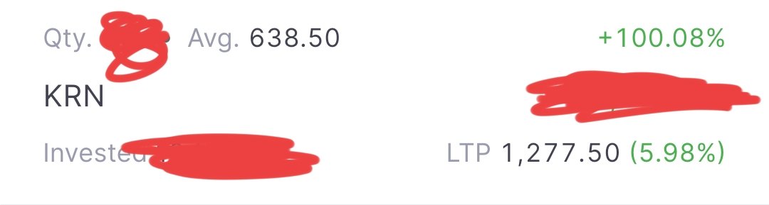 Manoj_khetan's tweet image. #KRN
Another 2X
#StockMarket #NSE #Investment