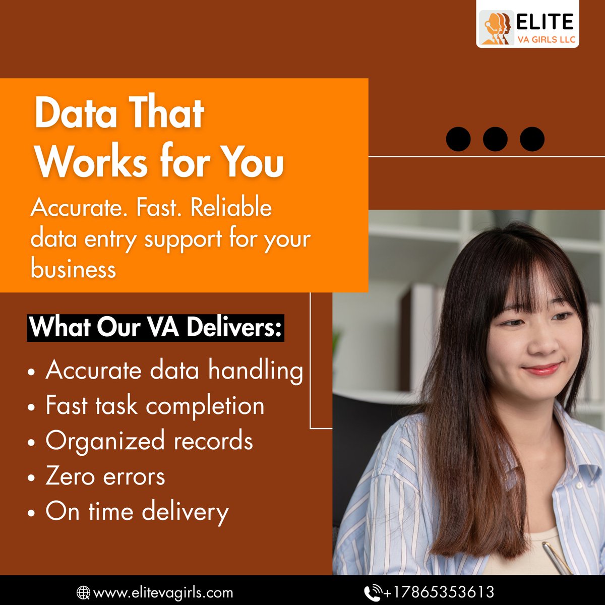 EliteVAGirlsLLC's tweet image. Accurate fast reliable data for your business

Stay organized and make smarter decisions with Elite VA Girls

elitevagirls.com
.
.
.
#DataEntry #VirtualAssistant #BusinessSupport #EliteVAGirls