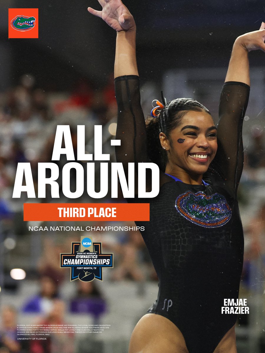 GatorsGym's tweet photo. Third in the Nation for eMjae 🐊🏆 https://t.co/WajLXorJQi