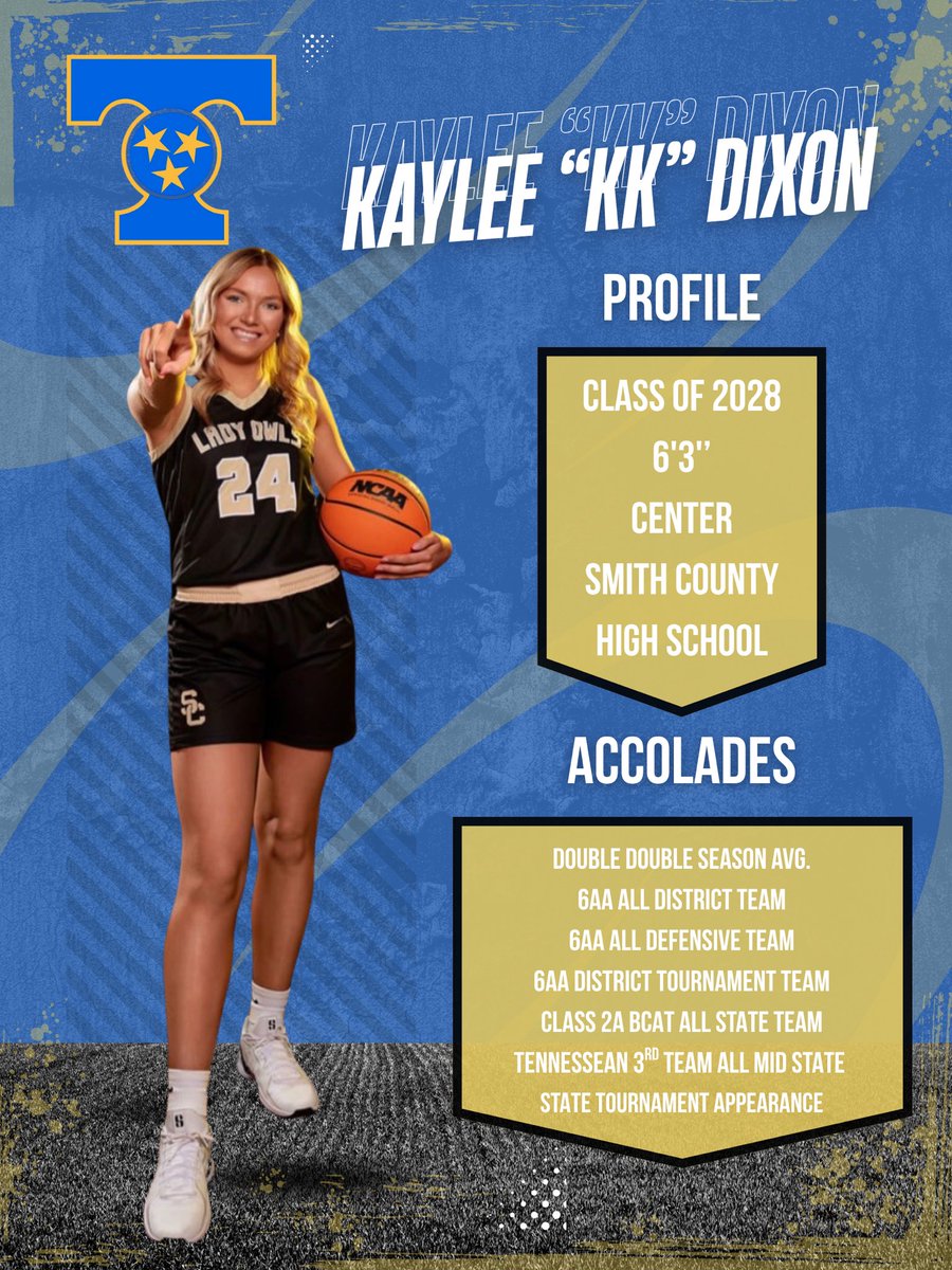 tn_rush's tweet photo. See 2028 Smith County standout @KayleeDixon2028 this weekend at @InsiderExposure Apache in Knoxville! She’s fresh off a state tournament appearance in March, with monster showings like her 28 pt, 21 rebound, 7 block SUB STATE game! BCAT ALL STATE, don’t miss her in Knoxville! https://t.co/68hRS3ARjW