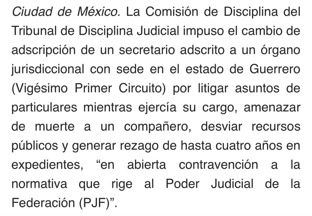 CarlosArteagaTo's tweet photo. ¿Cómo puede alguien tener 4 años de rezago en expedientes?

Ahora ¿cómo le vas imponer un secretario a otro juez?

La medida cautelar impuesta está rara. https://t.co/3yvYKrjm8t