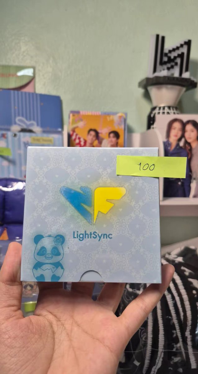 yumekHoshi's tweet photo. WTS / ขาย 
Light Sync  100 บาท
ส่งลทบเริ่มต้น 45-  ค่ะ 
#ตลาดนัดgmmtv #ตลาดนัดน้ำตาลฟิล์ม #GMMTVFANIVAL2026 https://t.co/ToJ9ACv5YK