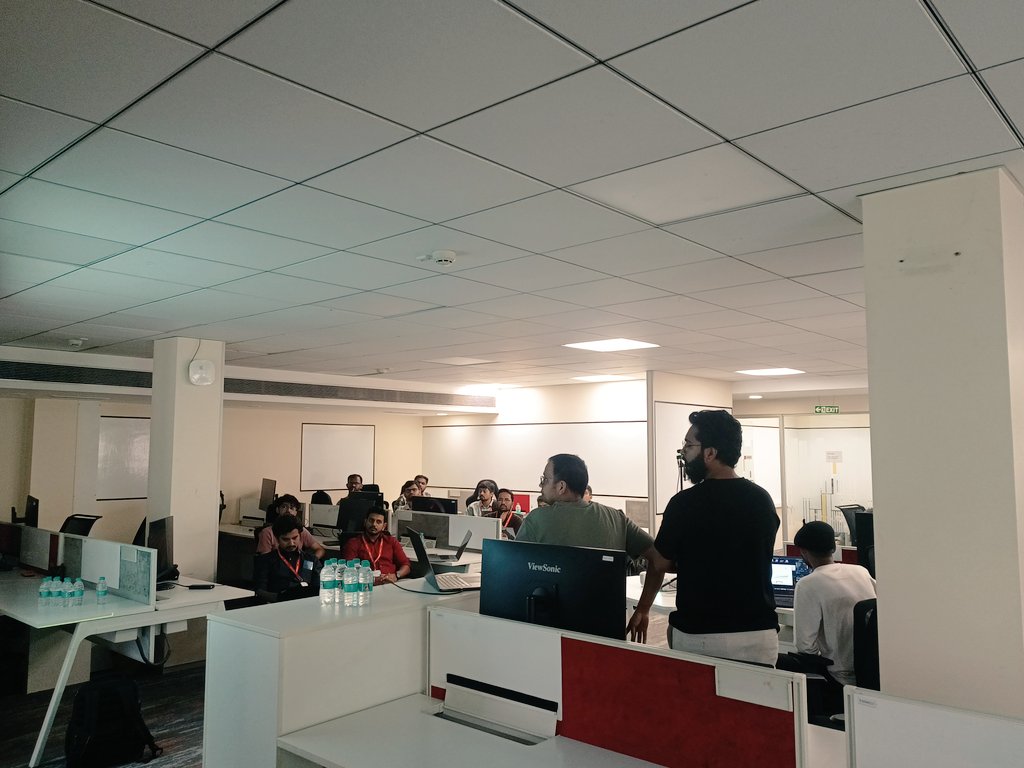IndiaRust's tweet photo. And we start off Rust India 2026 with the first workshop on Rust's Type System for Data Engineering. 

#rust #rustlang #RustIndia #conference #bengaluru #RustIndia2026 #hasgeek #e6data https://t.co/spD6R9ejY0