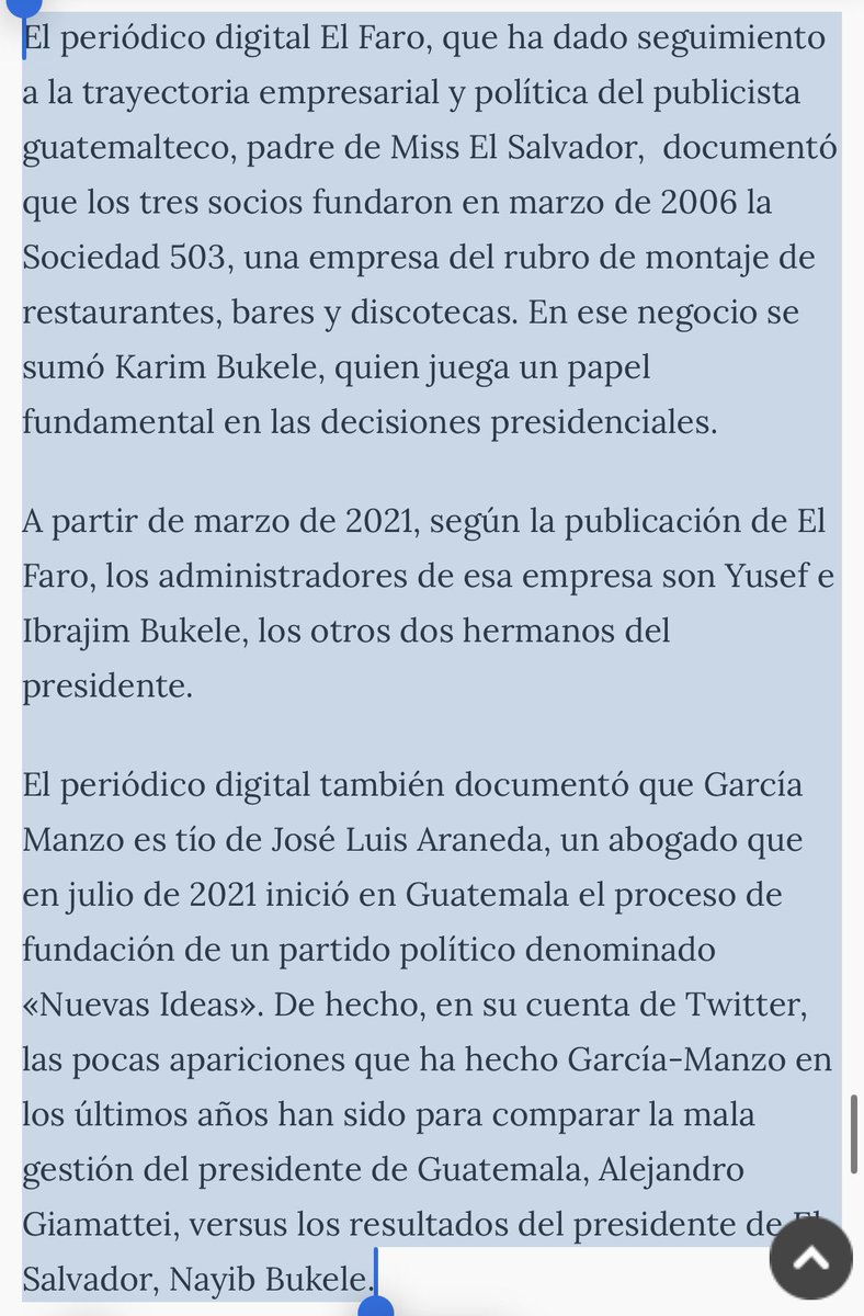 antoasb's tweet photo. Para quien no sabe quién es este señor y su relación con la gente que actualmente ostenta el poder en El Salvador, acá un poco de contexto: https://t.co/gmrx1TlVwZ https://t.co/SZow19xXWF