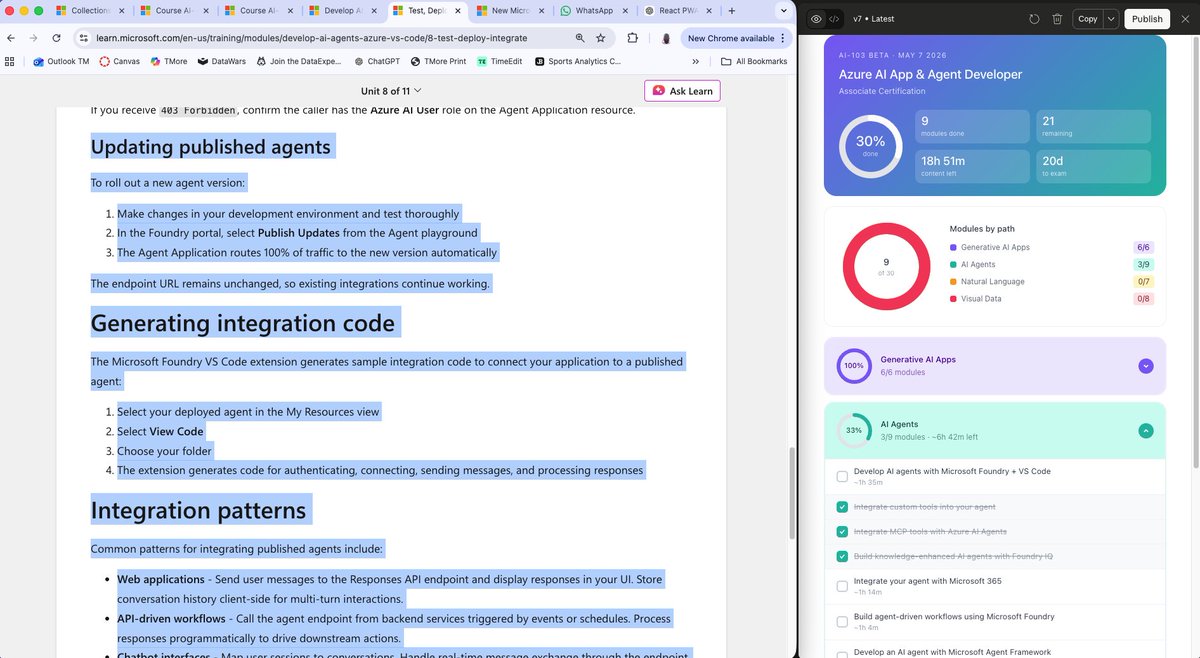 Nov_006's tweet image. Azure AI App &amp;amp; Agent Developer 😉.....Always learning...Always growing 🙌🏾 #Azure #Foundry