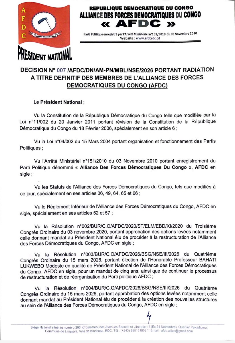 AFDC Officielle tweet media