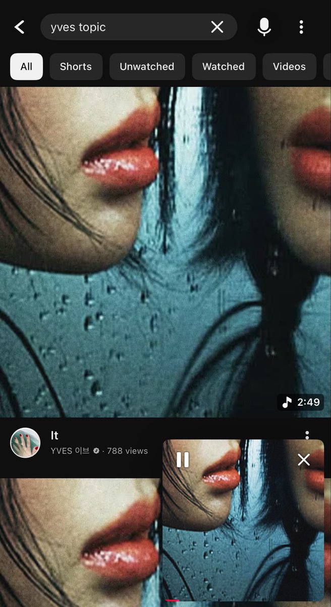 ever9reen_'s tweet image. ละชอบที่ปกติเวลาเสิชเพลงในยูทูป ที่เป็นคลิปอฟช.มันชอบลิ้งไปช่องอะไรไม่รู้ แต่ของชีคือเสิชแล้วลิ้ฃไปช่องยูทูปส่วนตัวชีเลย ไม่ใช่ของค่ายด้วย ซึ่งเริ่ด #yves #nail