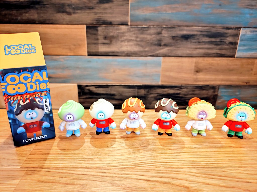 本日の戦利品（予約品）はコチラ！ HUMAN ROBOTさんの LOCAL FOODies