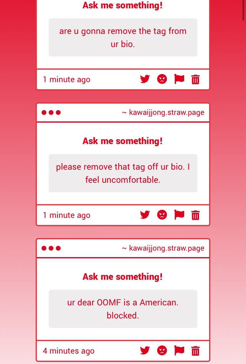 until my wife comes back to twitter its not moving an INCH