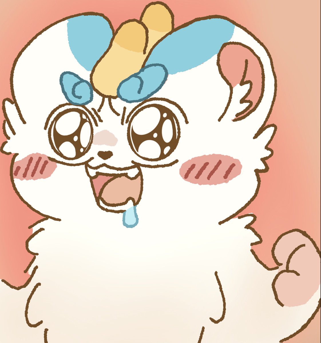 Stunzeeder's tweet photo. i drew hungry tianlu because he’s the cutest
#youshouyan #ysy #fabulousbeasts #pixiu #tianlu https://t.co/stgvqIVe17
