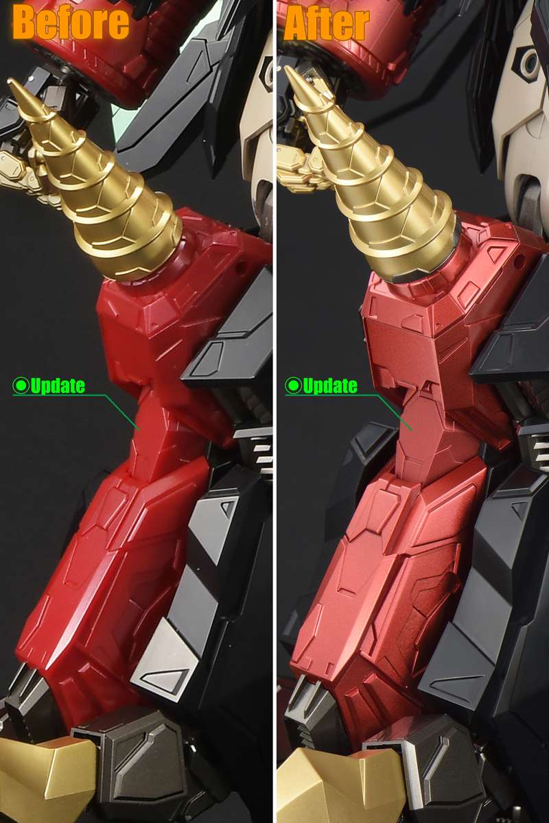【仕様アップデート】
大変な反響を頂いております『#AMAKUNI超機神 ジェネシックガオガイガー』に関しまして、両前腕、両スネのパーツを、深みのあるメタリックレッドによる塗装仕様にアップデートすることを決定いたしました。
皆様是非ご予約ください。
hobbyjapan-shop.com/shop/g/g520890…