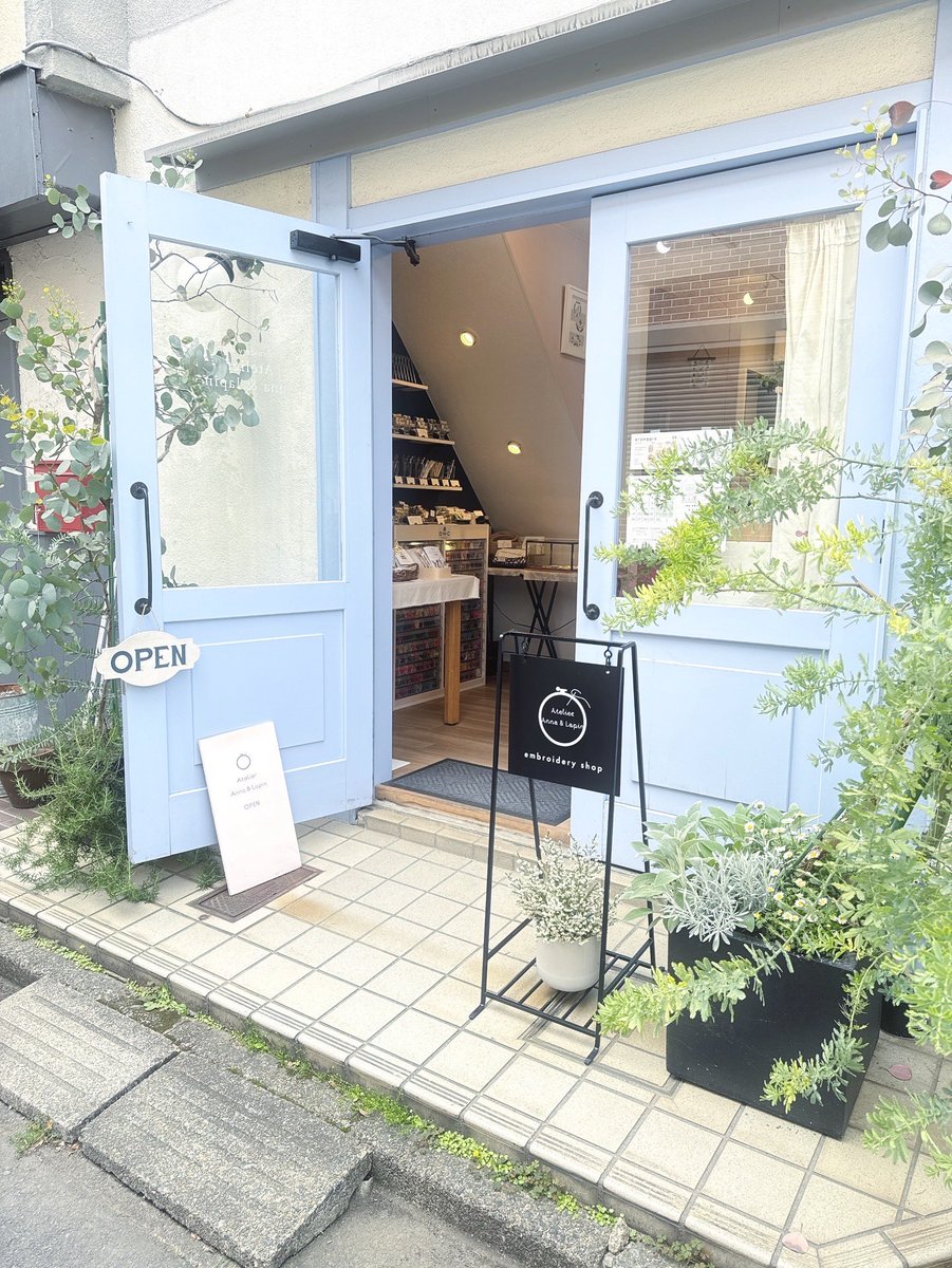 刺繍道具店Atelierアンナとラパン tweet media