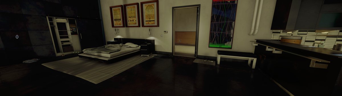 FilippoTarpini's tweet photo. More before and after cuz I just can't get enough.
Notice how the reflections were cut off on top of the kitchen shelf, and how faint the original AO was.

Still waiting for a sequel btw...? Pls!?