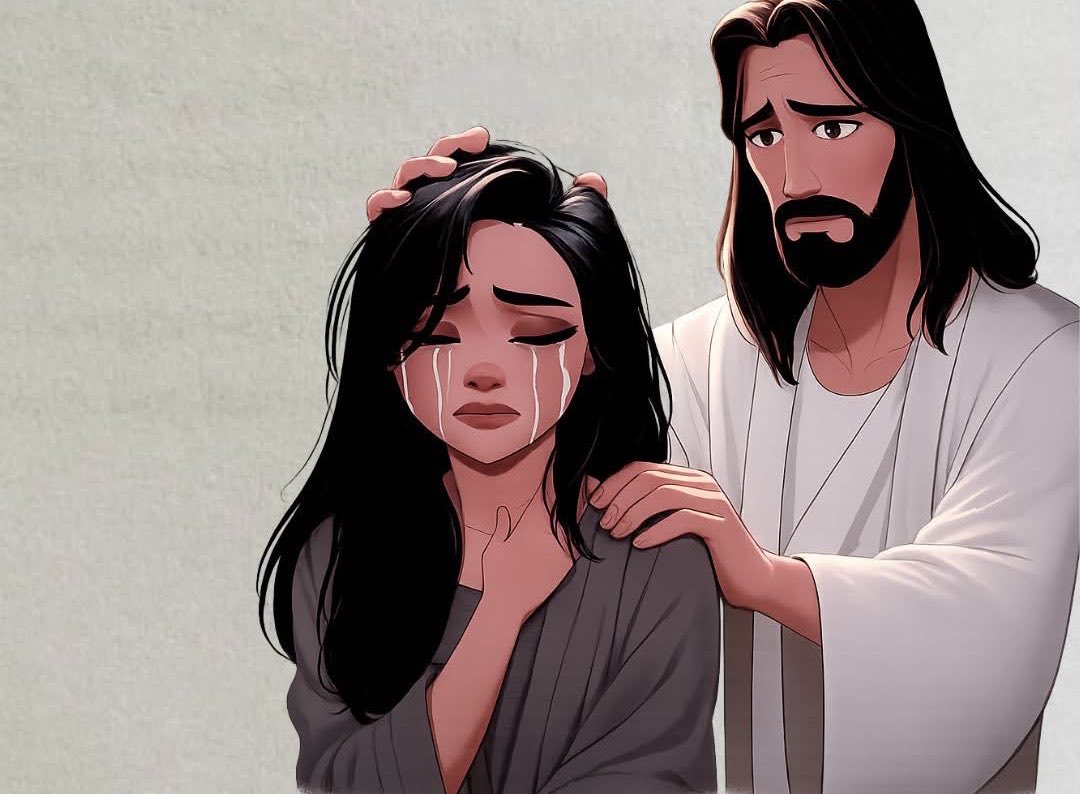 Jesús es el único capaz de sanar 
cualquier corazón roto.💔 🩹