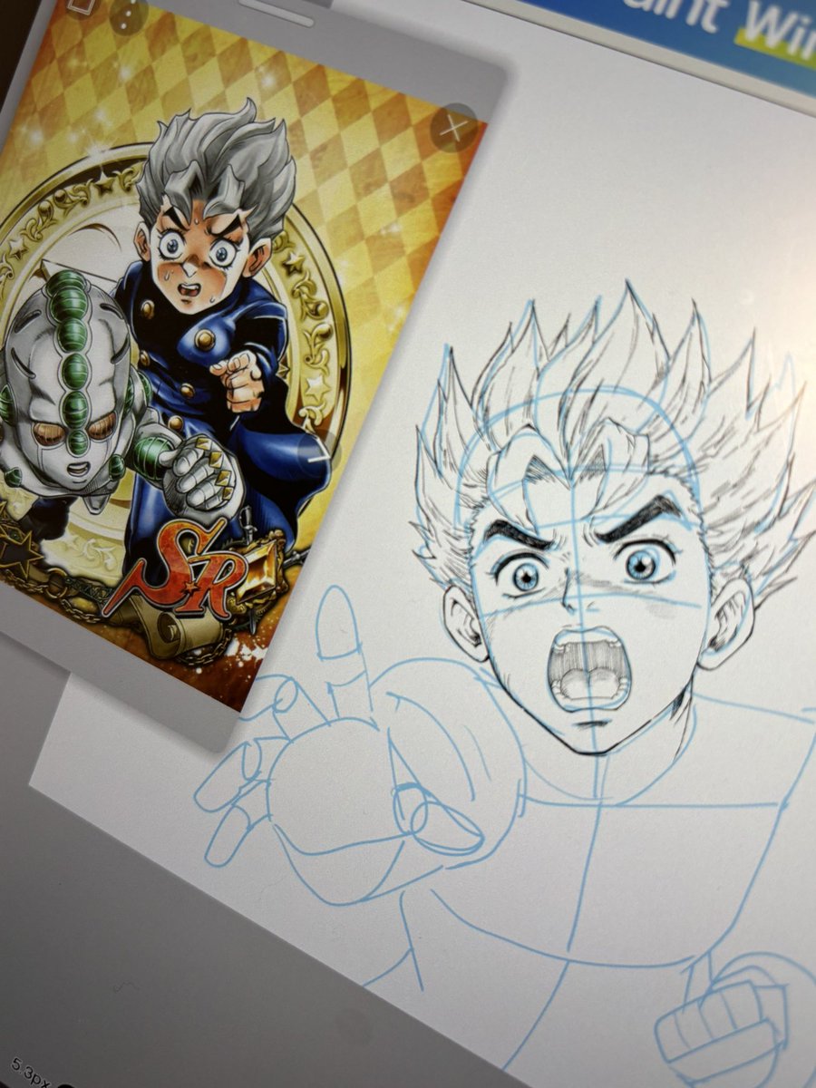 こーいち描いてる