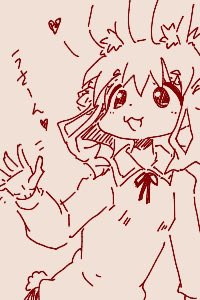 ちかごろのらくがき2
蝉ヌード