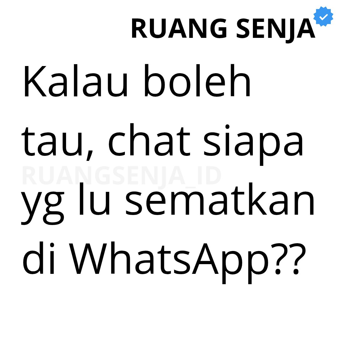 ʀᴜᴀɴɢ ꜱᴇɴᴊᴀ tweet media