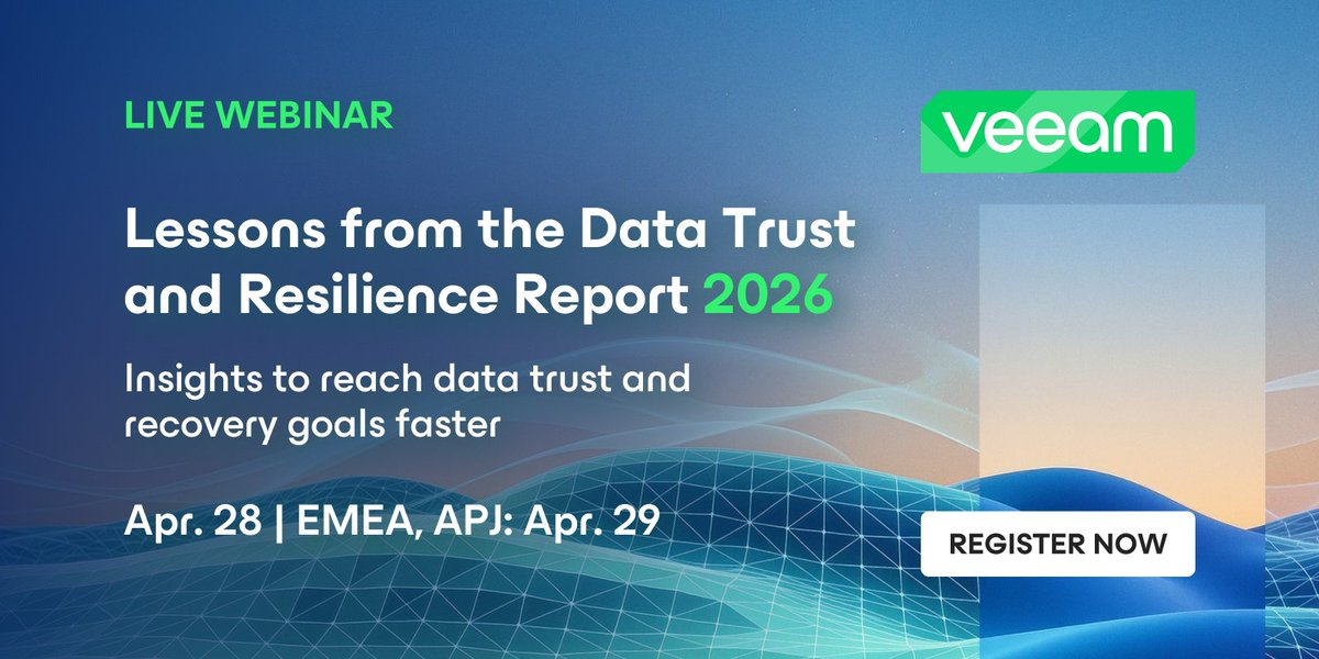 Veeam APAC tweet media