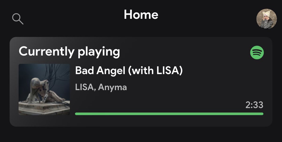 My playlist 3 hours:

🧚🏻‍♀️BAD ANGEL SH01🪽

open.spotify.com/playlist/7pDkK…

🧚🏻‍♀️BAD ANGEL SH02🪽

open.spotify.com/playlist/1QnYM…

🧚🏻‍♀️BAD ANGEL SH03🪽

open.spotify.com/playlist/5tuAD…

🧚🏻‍♀️BAD ANGEL SH04🪽

open.spotify.com/playlist/0BWHN…

🧚🏻‍♀️BAD ANGEL SH05🪽

open.spotify.com/playlist/0ZQEz…

#LISAxBadAngel
#ANYMAxLISA