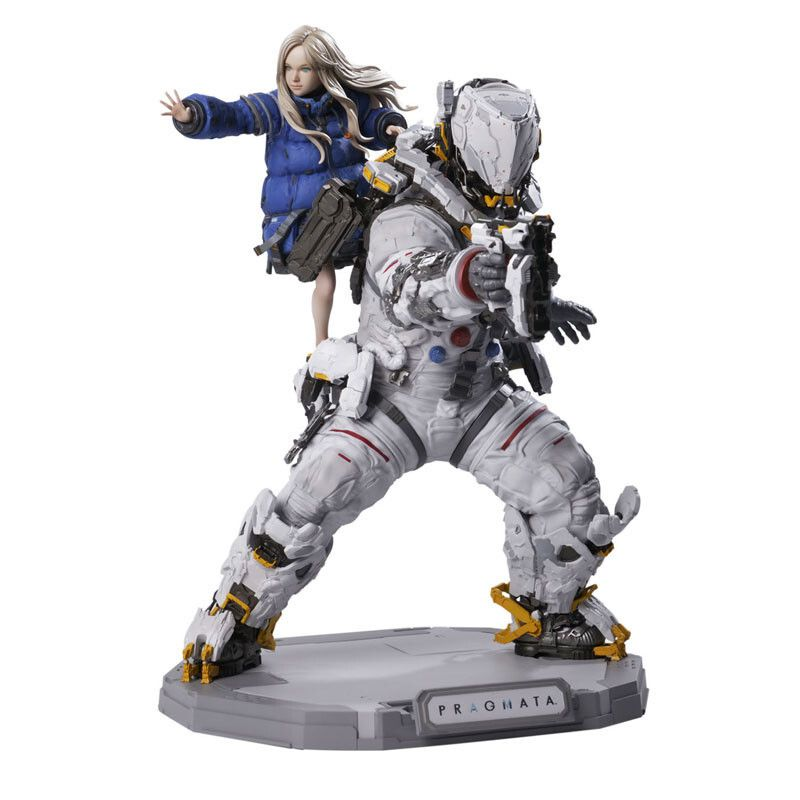 Genki_JPN's tweet photo. Pragmata Hugh And Diana Capcom Figure Builder Creator's Model figure is up for pre-order on Hobby Genki ($183) https://t.co/gGo1CsNSEv #ad https://t.co/YvgT9cDvkU