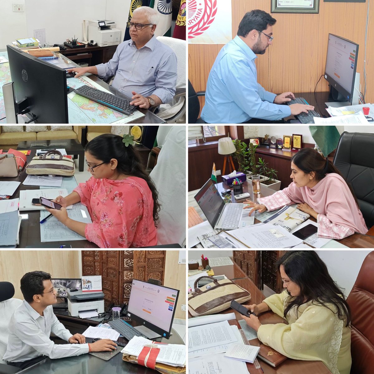 DistrictAdm_FBD's tweet image. #Information | Taking a significant step towards making the census methodology more transparent and digital, senior officials of the district administration participated in this special initiative by personally conducting their own 'Self-Enumeration.'

#Census2027