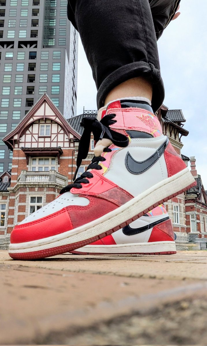 jamjamindigo's tweet photo. Spider-Man × Nike Air Jordan 1 Retro High OG SP "Spider-Man: Across the Spider-Verse/University Red"
今日は福岡県北九州市門司港レトロ
にてイベント🎪出店です✨ https://t.co/Ivoexr8OPS