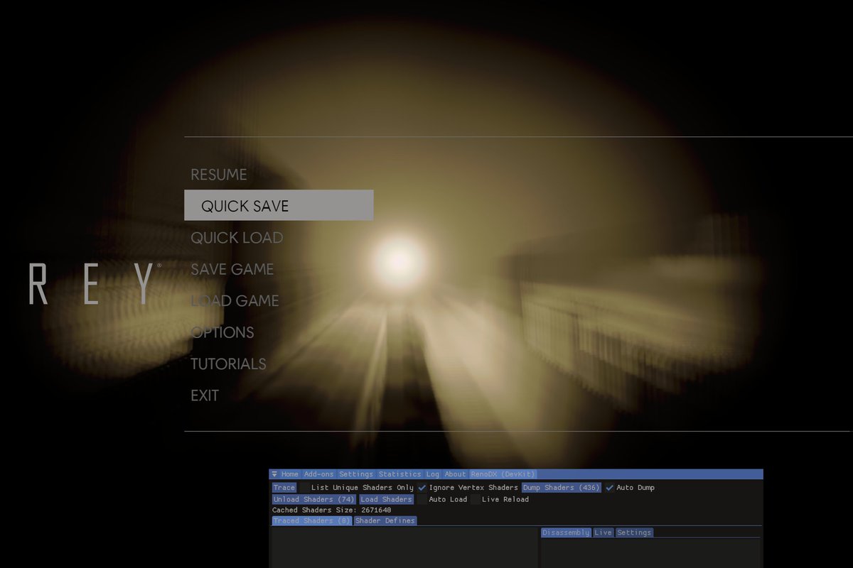 FilippoTarpini's tweet photo. DLSS vs game's own resolution scaling (extremely blurry, aliased and ghosted!)
Fixed quality of sun shafts (they were very segmented)
