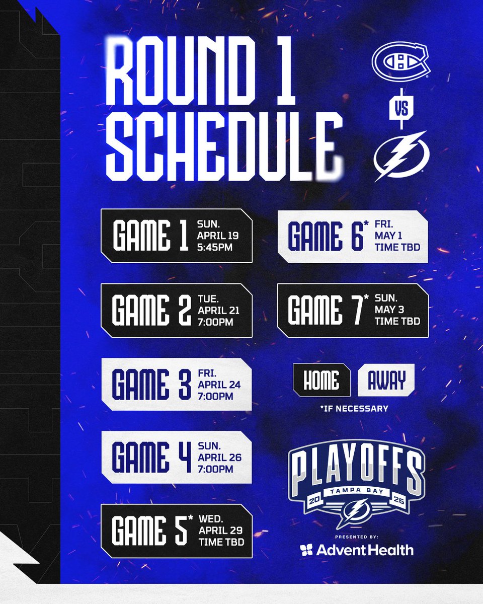 x - Tampa Bay Lightning tweet media