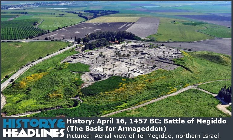 paulinepark's tweet photo. Thutmose III led #Egypt to victory over #Canaanites at the Battle of #Megiddo #OnThisDay in 1457 BCE — the first reliably confirmed account of a battle in #history; Thutmose secured Egyptian hegemony in #Canaan — later known as #Palestine...
https://t.co/baEeXtHfGS https://t.co/cYBIwmxeVB