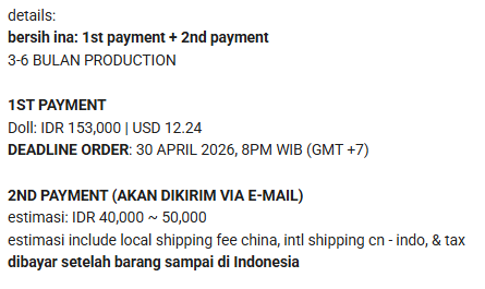 takoyakinyu's tweet photo. [🇮🇩.🌏 go help rt/like] 

Tamon's B-Side: `Mushroom Obara` Tamon 11cm small sitting doll
 
💰 IDR 153,000
💰 USD 12.24
❌ ISF+tax (chn) 
CLOSE: 30 April, 2026. 8PM WIB (GMT+7)

FAQ: https://t.co/TsDW7yUzyL 
order &amp; details: https://t.co/k7ZFunawiV https://t.co/S8c1MdNa9D