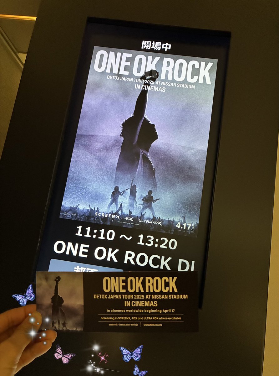 76bookmark's tweet image. ワンオクの映画を観た！

なんかおかしなこの世の中、
この世界をデトックスしたい！
真剣に願うみんなの幸せ、
世界平和🕊️

信じられない位、心に刺さり
ありえない位、泣いた！！

マジでおすすめ🥹だよ

#ONE OK ROCK
#DETOX JAPAN TOUR 2025
#本日初日🎞️