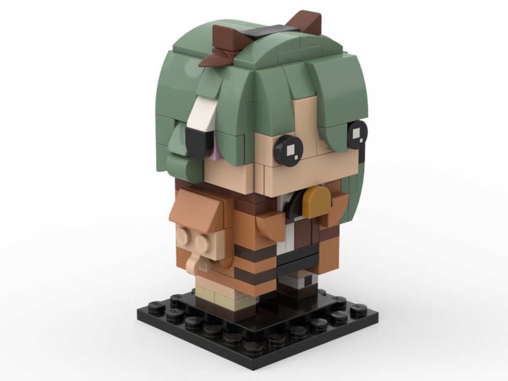 Rebrickable's tweet image. Crelly the cow Brickheadz by Bricksy32 reb.li/m/259161?spot=… #lego #rebrickable #legomoc