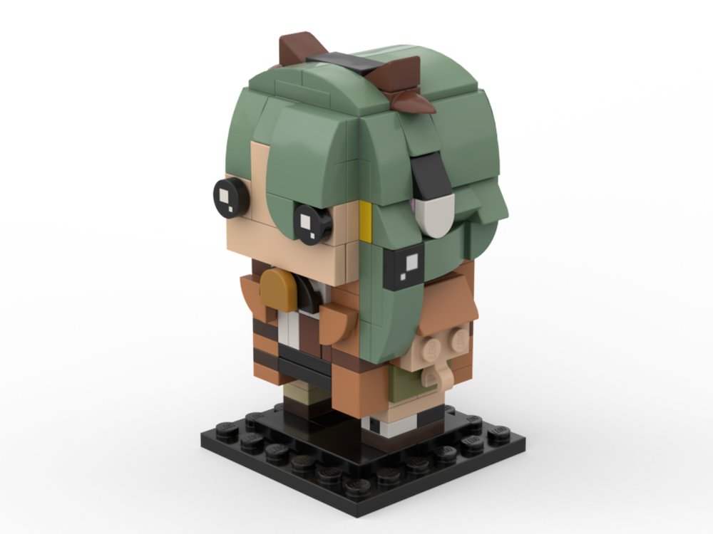 Rebrickable's tweet image. Crelly the cow Brickheadz by Bricksy32 reb.li/m/259161?spot=… #lego #rebrickable #legomoc