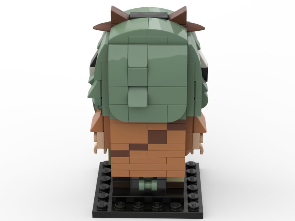 Rebrickable's tweet image. Crelly the cow Brickheadz by Bricksy32 reb.li/m/259161?spot=… #lego #rebrickable #legomoc