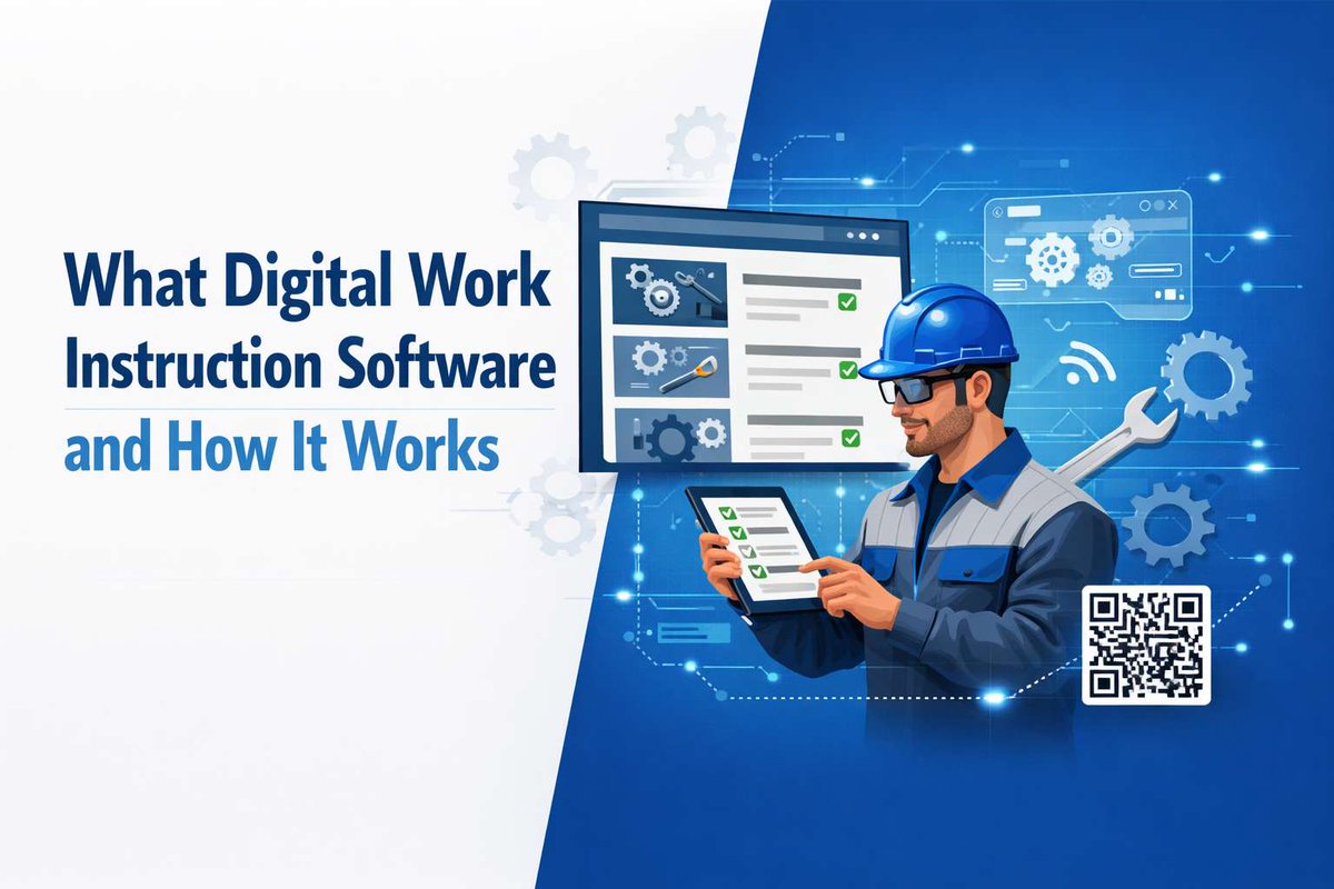 Soft_Designers's tweet photo. Paper instructions slow you down. ❌

Switch to Digital Work Instructions for:
✔ Clear guidance
✔ Faster training
✔ Fewer errors
Read more 👇

#Manufacturing #Industry40 #Automation https://t.co/irYxPI6exr