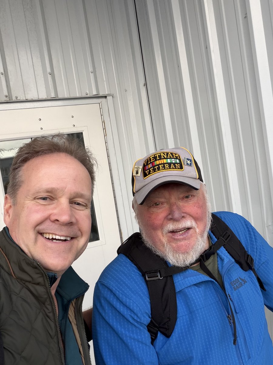 Randomly approached a vet upon arriving in Kodiak and told him I’m from Soldotna, he said he was also. I asked his name… Ray N. OMG he was my neighbor when I was 10 and I was best buddies with his son on Longmere lake in Soldotna! He was my ride to the hotel, here in Kodiak!