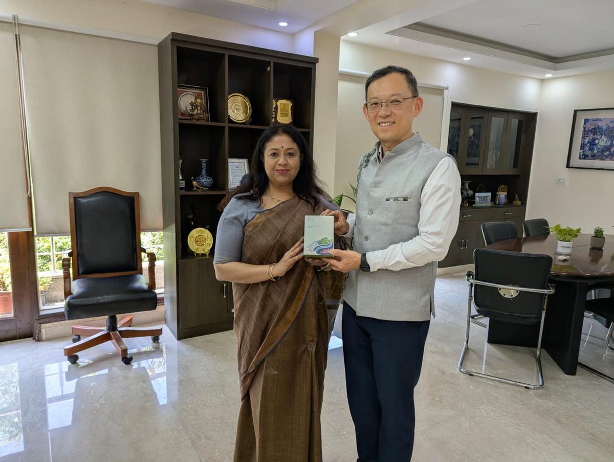 Taiwan in India tweet media