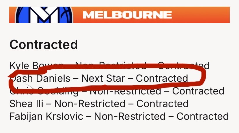 OlionX_'s tweet photo. @boomersfandom @NBLPleb @OlgunUluc I thought Dash Daniels was signed with MU https://t.co/Rpm3IGxpuY