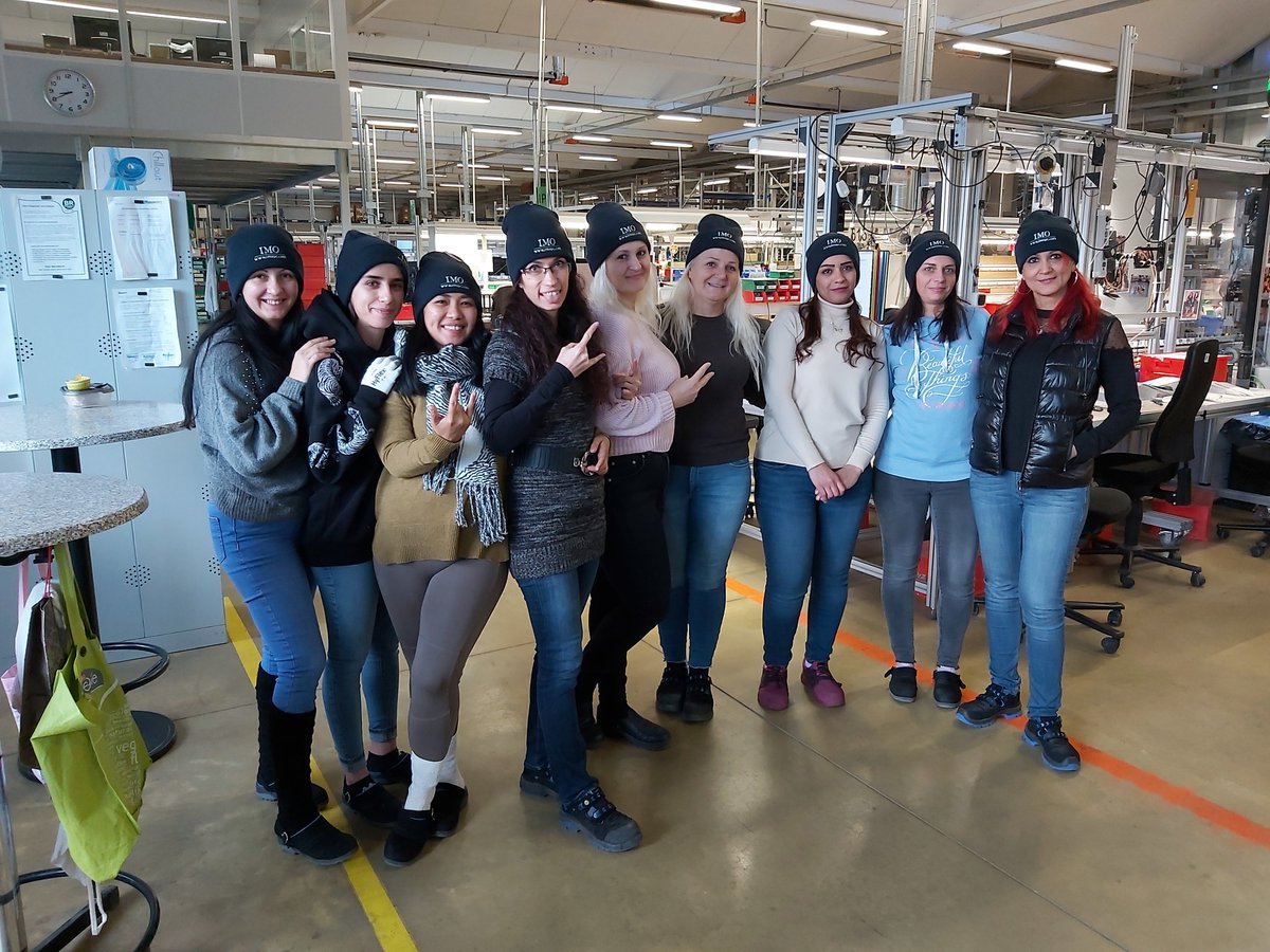 Check out the IMO Production personnel in Austria taking a break and modelling our IMO Beanies! 

#IMO #IMOPrecisonControls #TeamIMO