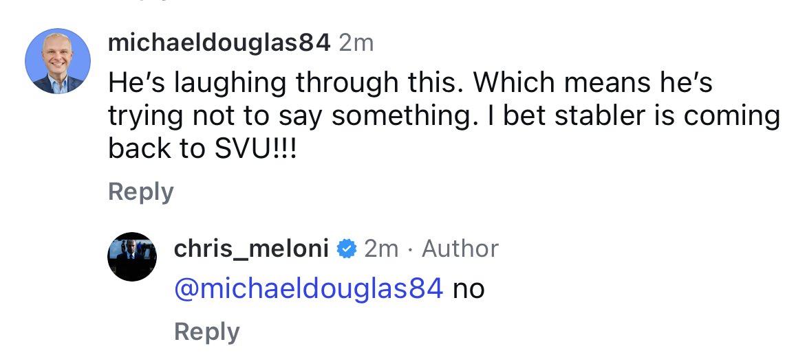 the chris meloni project tweet media
