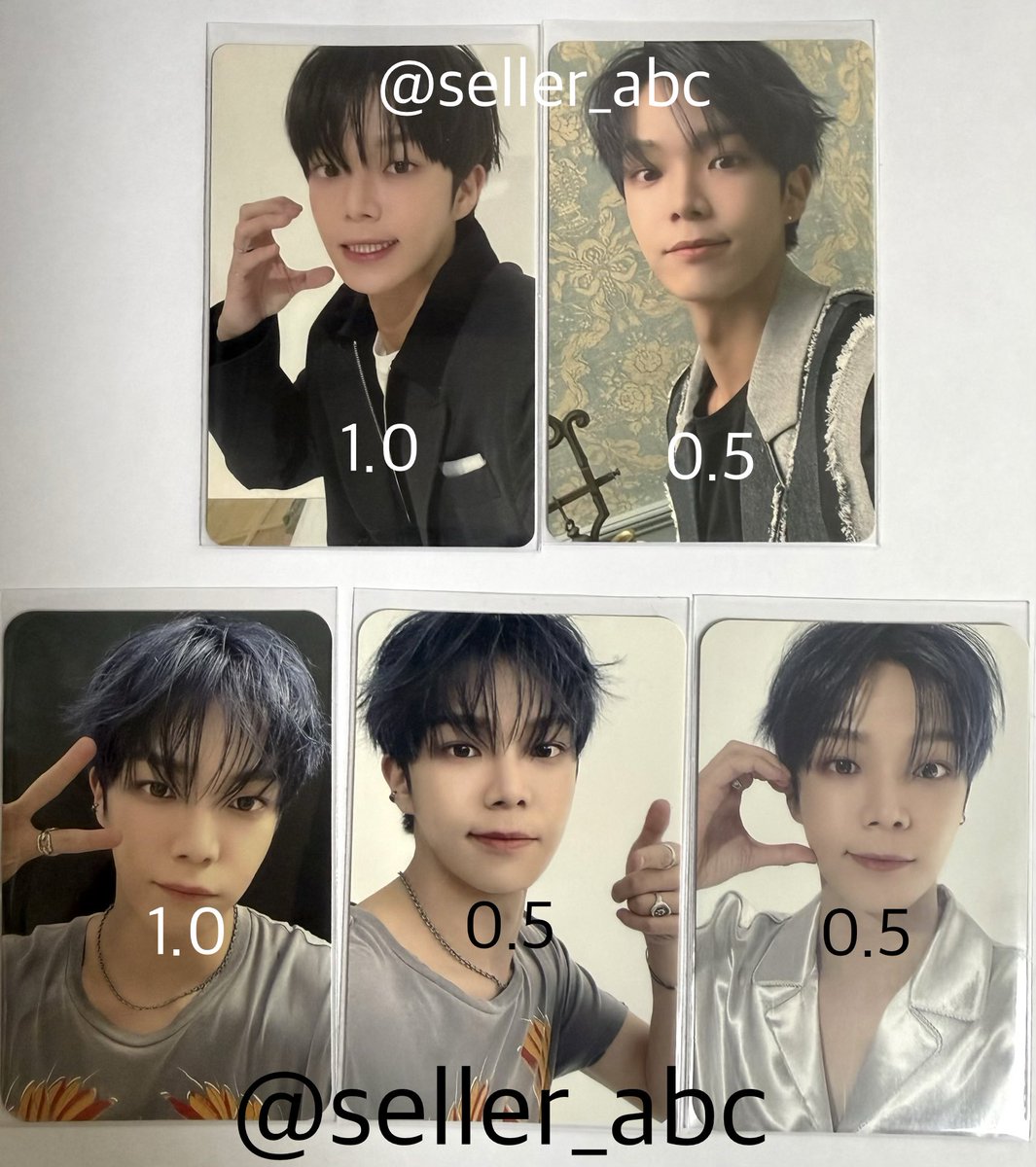 seller_abc's tweet photo. 베리베리 동헌 일본 포카 양도
윗줄-언더커버fc특전
아래-언더커버(japanese ver.)앨포

준등기/gs반택 +0.18

이동헌 베러재팬 undercover https://t.co/VGKBT2PJWF