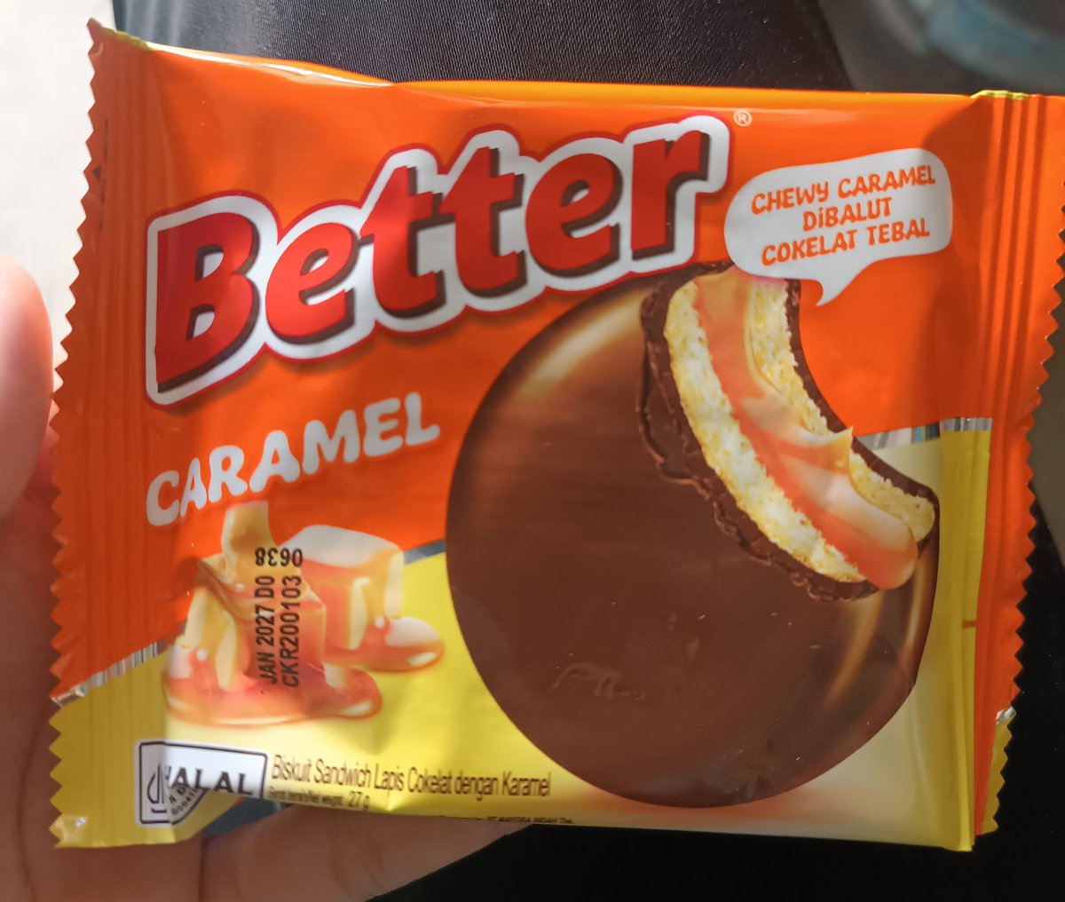 Akhirnya dapet better caramel lagi, soalnya di warung Madura Deket ...
