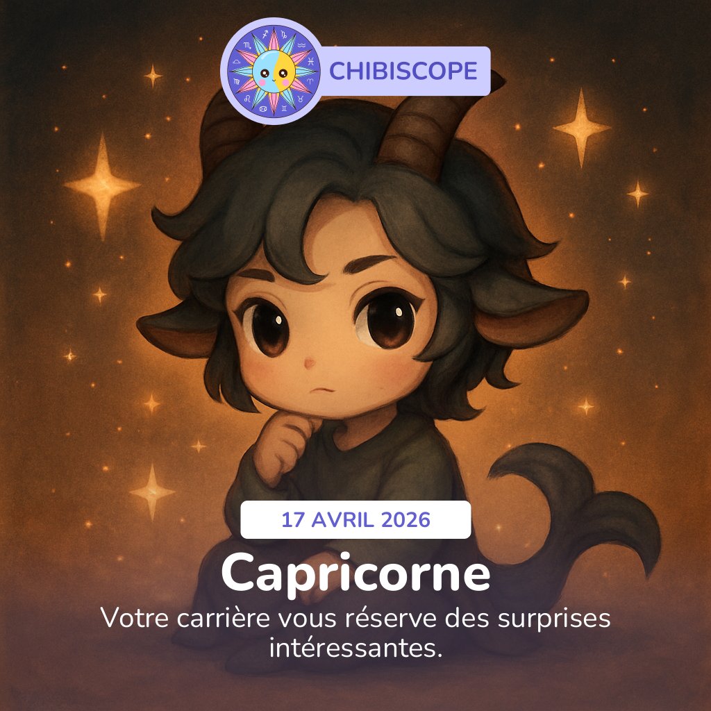 ChibiScope's tweet image. Carrière Capricorne: Surprises et Adaptation 🐐📧
La famille au cœur de ta journée 👨‍👩‍👧‍👦💬
Votre maison: un sanctuaire apaisant 🏠🪴
Les amitiés prennent le devant de la scène 🤝✨

#horoscope #famille #maison #amis