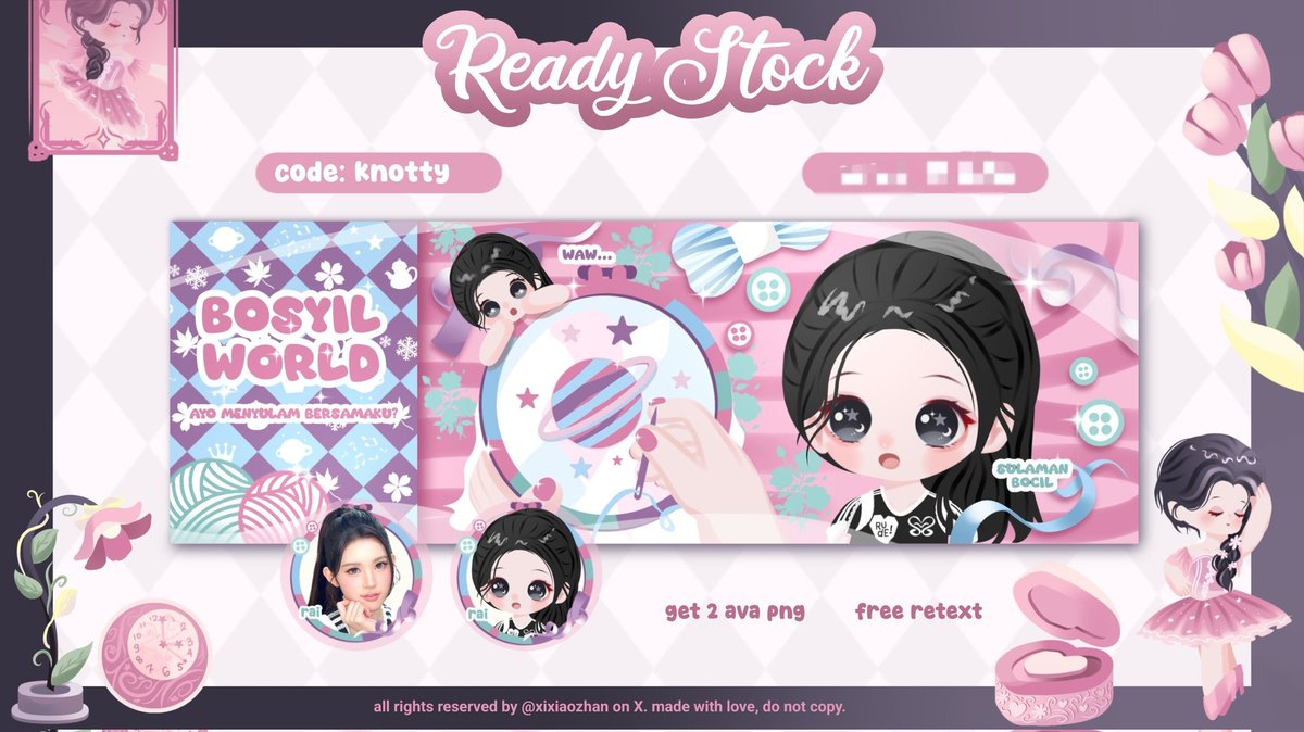 Retweet for Knotty ready stock